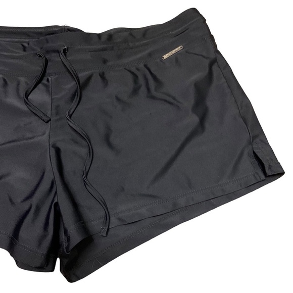 ZeroXposur Women’s Quick Dry Swim Shorts Black Full Coverage Size Large - Picture 6 of 12